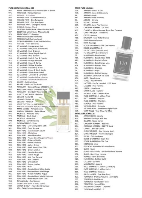 fm perfume list 2023|fm group perfumes list.